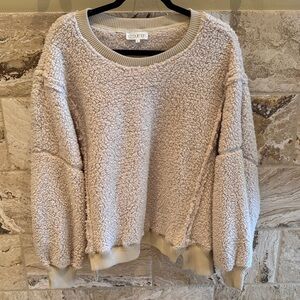 Creamon ecru sweater size Sm